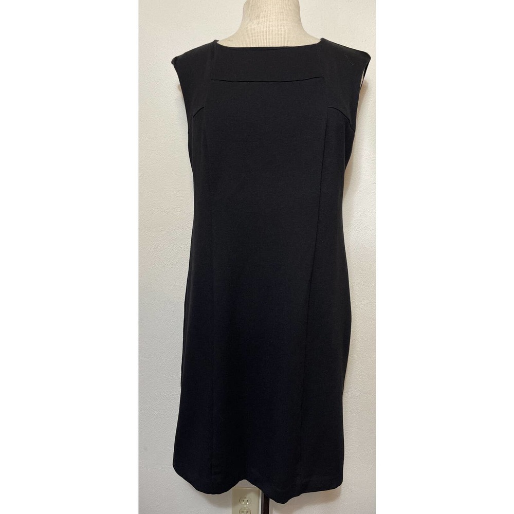 CHICO’S 1 Women’s S 8 Black So Slimming Pencil Dress